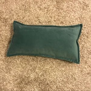 Grandin Road Stella Velvet Lumbar Pillow